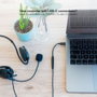 Nanocable Cable Adaptador de Audio USB-C Macho a Jack 3.5 mm Hembra, 11 cm, Negro